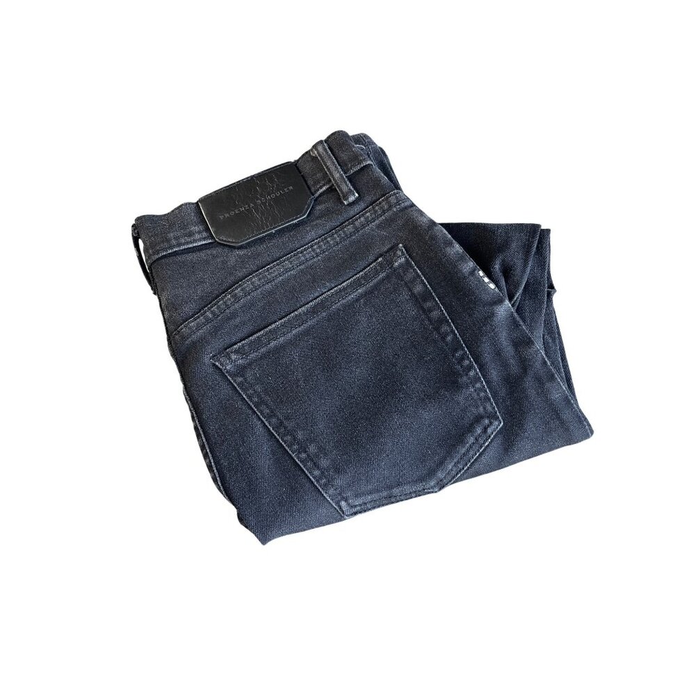 Proenza Schouler PS-J4 Womens Black Denim Jeans Size 27